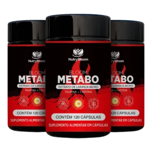 Bloom Metabo - Kit com 3 Unidades