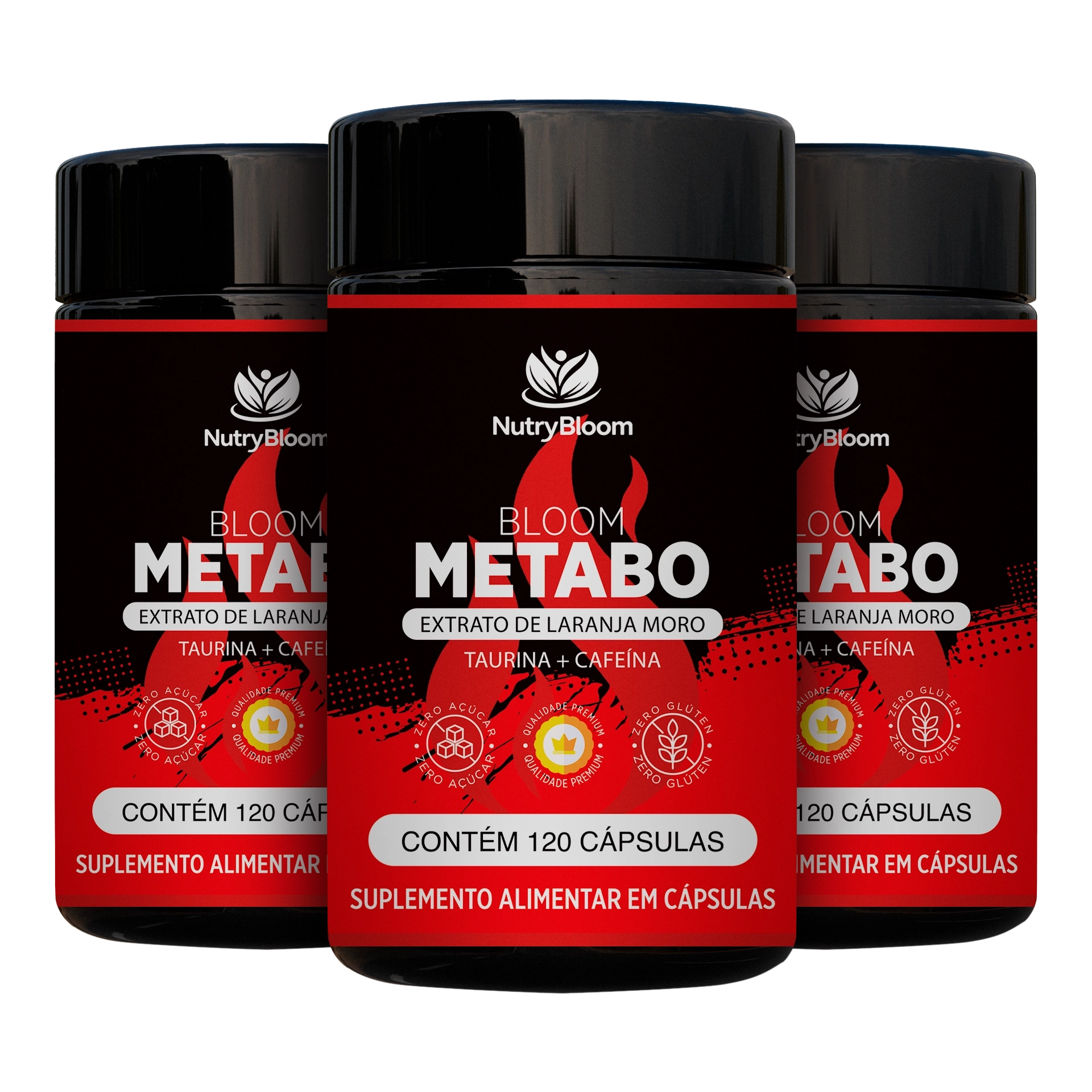 Bloom Metabo - Kit com 3 Unidades