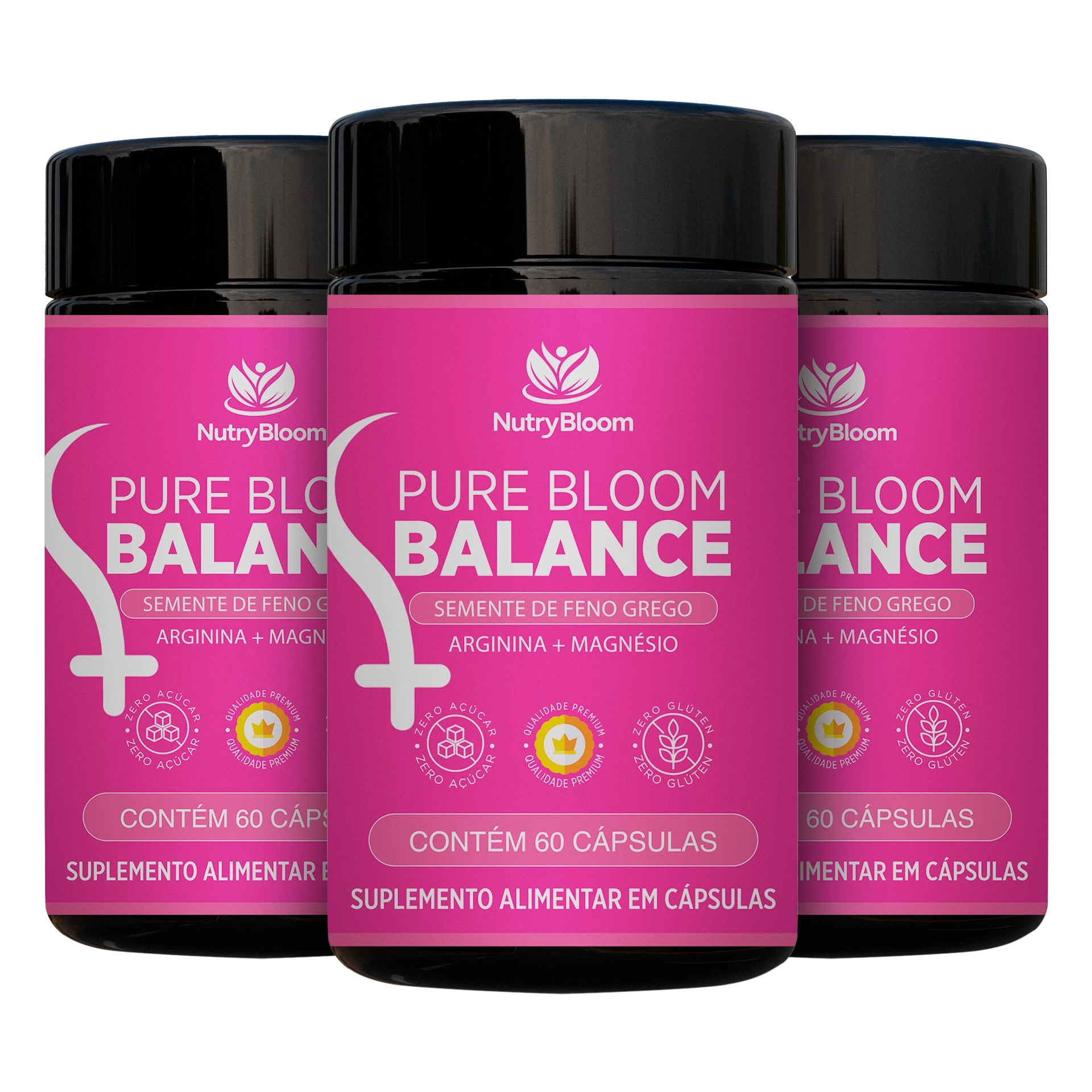 Pure Bloom Balance - Kit com 3 unidades